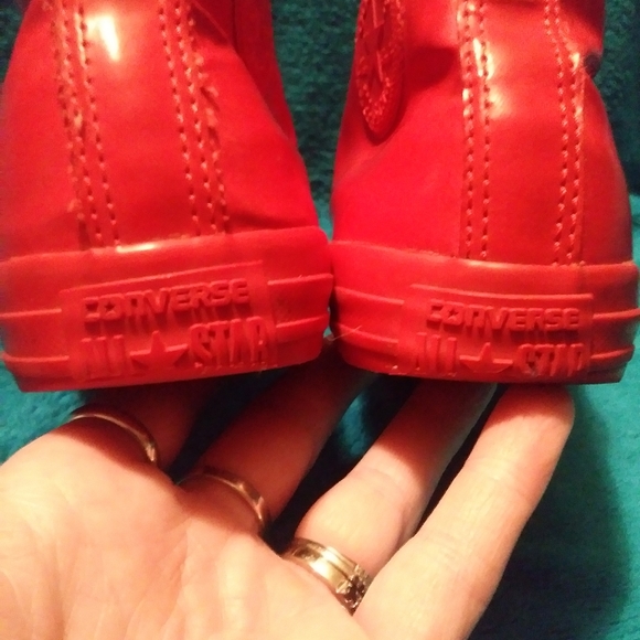 Converse • Cherry Red • Kids 3 • Back To School - Picture 6 of 10